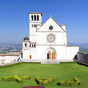 Basilica of San Francesco, UNESCO World Heritage Site, Assisi, Perugia District, Umbria, Italy, Europe