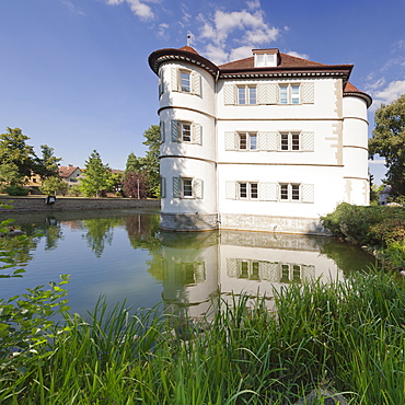 Water Castle, Bad Rappenau, Heilbronn District, Baden Wurttemberg, Germany, Europe