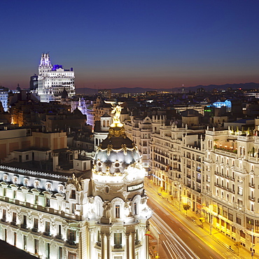 Edificio Metropolis, Architect Jules and Raymond Fevrier, Calle de Alcana, Madrid, Spain, Europe