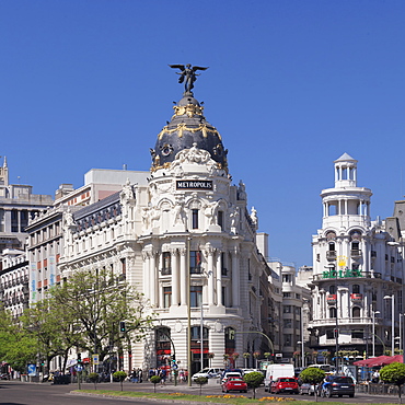 Edificio Metropolis, Architect Jules and Raymond Fevrier, Calle de Alcana, Madrid, Spain, Europe