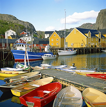 Nusfjord, Lofotens, Norway, Scandinavia, Europe