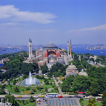 St. Sophia (Haghia Sophia) (Aya Sofya) mosque, Istanbul, Turkey, Europe