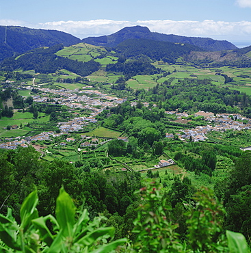 Furnas Valley, Sao Miguel, Azores, Portugal, Atlantic