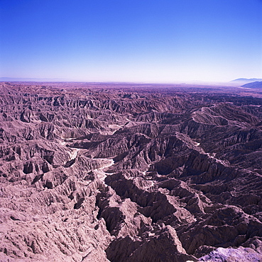 Badlands near Borrego Springs, southern California, United States of America, North America