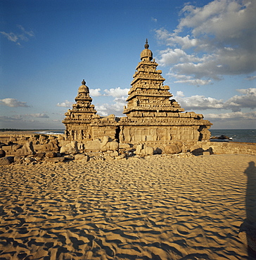 Shore Temple, Mahabalipuram, Tamil Nadu, India, Asia