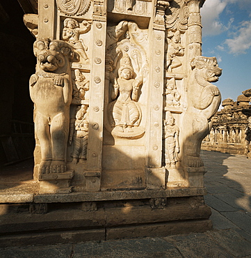 Kailasanath temple, Kanchipuram, India, Asia