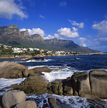 Small town near Cape Town on the Cape Peninsula, South Africa, Africa