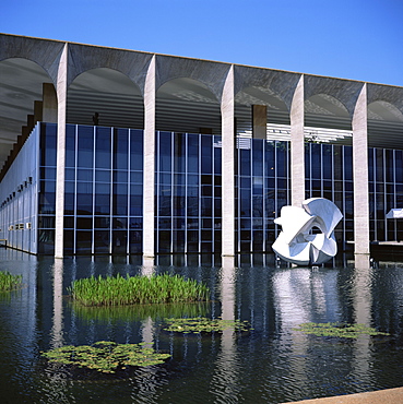 Palacio do Itamaraty, Brasilia, UNESCO World Heritage Site, Brazil, South America