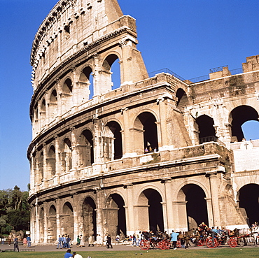 The Colosseum, Rome, Lazio, Italy, Europe