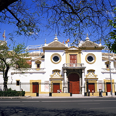 Bullring, Seville, Andalucia, Spain, Europe