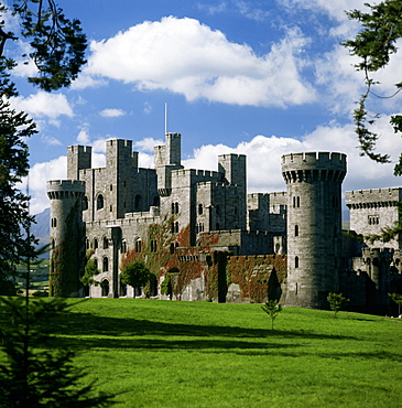 Penrhyn Castle, Gwynedd, Wales, United Kingdom, Europe