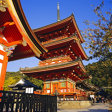 Kiyomizu Temple, Higashiama-ku, Kyoto, Japan