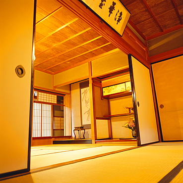 Yoshijima-Ke House (1890's), traditional late 19th century Japanese house, Takayama, Honshu, Japan