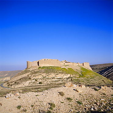 Shobak Castle, 12th century Crusader castle, Jordan, Middle East