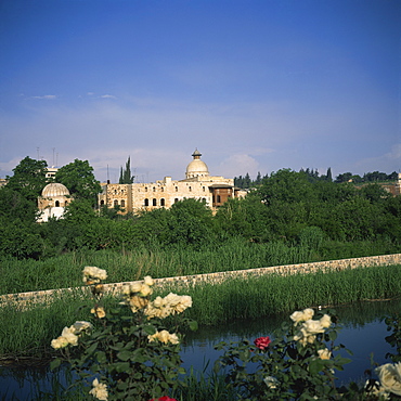 Beit el Azem, an 18th century mansion, on the Orontes River, Hama, Syria, Middle East