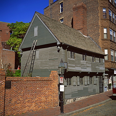 Paul Revere's house, Boston, Massachusetts, New England, United States of America, North America