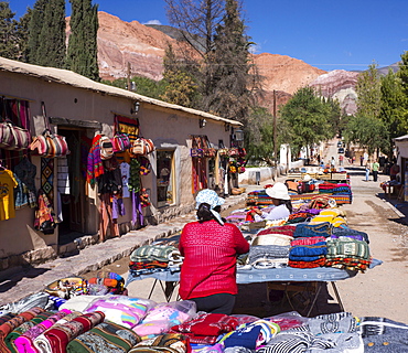 Market, Pumamarca, Jujuy, Argentina, South America