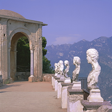 Villa Cimbrone, Ravello, Costiera Amalfitana (Amalfi Coast), UNESCO World Heritage Site, Campania, Italy, Europe