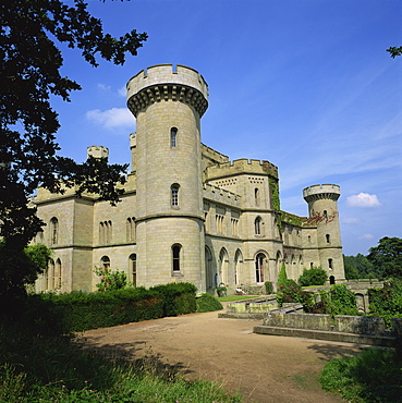 Eastnor Castle, Hereford and Worcester, England, United Kingdom, Europe