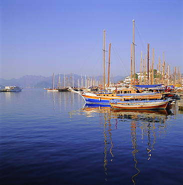 Marmaris harbour, Turkey, Eurasia