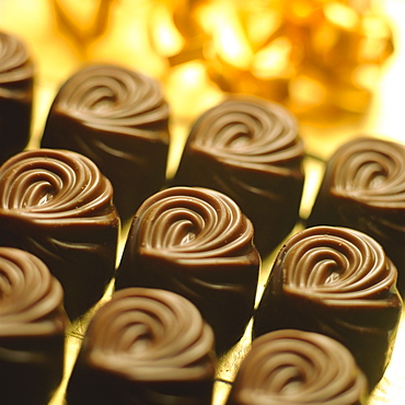 Close-up of chocolates