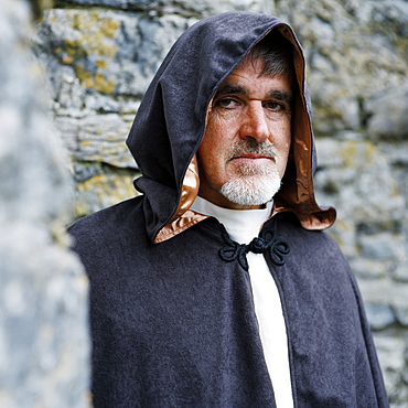 Dara Molloy, Celtic Monk, Aran Islands, Republic of Ireland (Eire), Europe