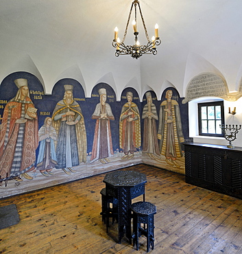 Oltenian Bojarenhaus, noble house, Horezu Open-air Museum, Romania, Europe