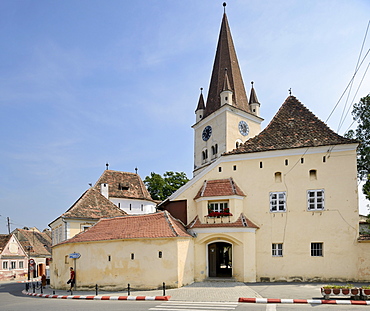 Cisnadie fortified church, Heltau, Romania, Europe