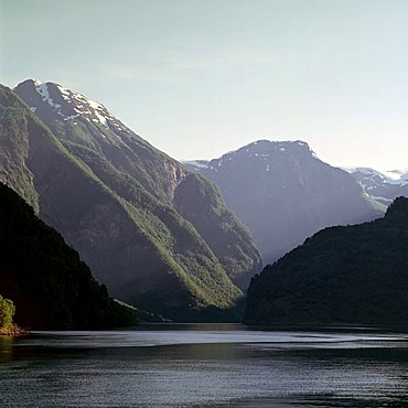 Naeroyfjord, Gudvangen, Sogn og Fjordane, Norway