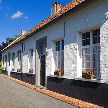 Hoogstraten Beguinage, Unesco World Heritage Site, Belgium, Europe