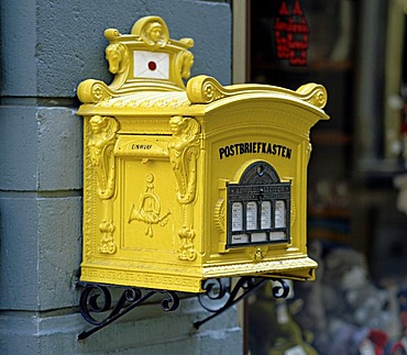 Antique German letter box, still in use