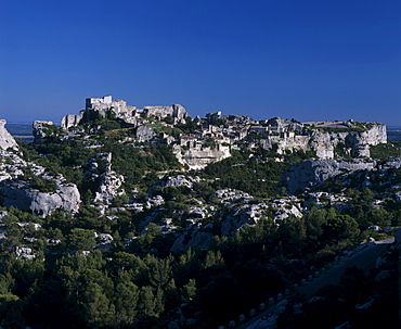 Les Baux de Provence, Provence, Southern France, France