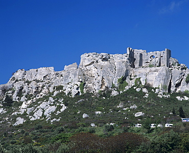 Ruins of Les Baux de Provence, Provence, France