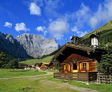 Grosser Ahornboden, Eng, Grubenkarspitze, Karwendel, Tyrol, Austria