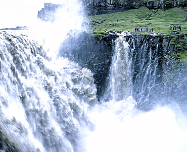 Dettifoss Waterfall, Joekulsa a Fjoellum river, Iceland