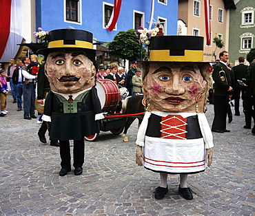 Dwarf costumes during carnival, Tamsweg, Lungau, Salzburger Land, Austria, Europe