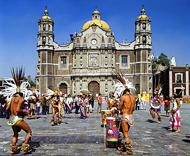 Our Lady of Guadalupe Basilica, cathedral, Indios, Mexico City, Mexico, Central America