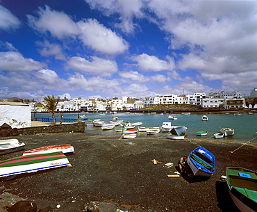 Charco San Gines, old fishing port, Arrecife, Lanzarote, Canary Islands, Atlantic Ocean, Spain, Europe