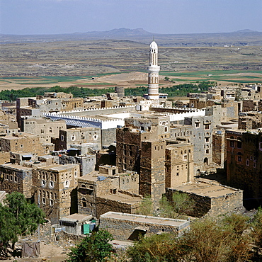 Mosque, Shibam, Hadramawt, Yemen