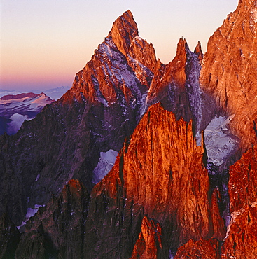 Aiguille Noire de Peuterey, Savoyer Alps, Italy