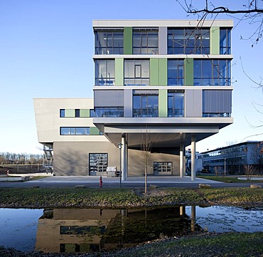 University of Applied Sciences Gelsenkirchen, extension, Gelsenkirchen, Ruhr Area, North Rhine-Westphalia, Germany, Europe, PublicGround