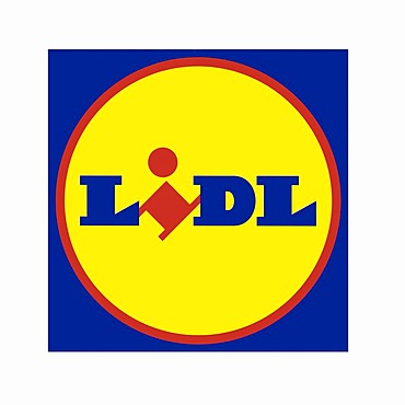 Logo, Lidl, food discount chain, supermarket