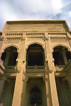 Necropolis outside Thatta on Makli Hill, Pakistan, Asia