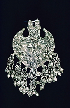 Sargul hair ornament, North West Frontier Province, Pakistan, Asia