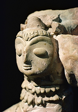 Statue of Mother Goddess, Mohenjodaro, Karachi Museum, Pakistan, Asia