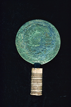 Mirror from Taxila, Karachi Museum, Pakistan, Asia