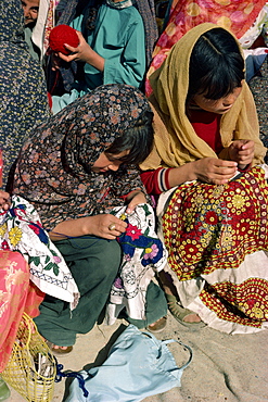 School for embroidery, Quetta, Pakistan, Asia