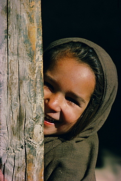 Portrait of a young girl, Pakistan, Asia