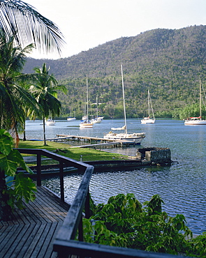 Marigot Bay, St. Lucia, Windward Islands, West Indies, Caribbean, Central America