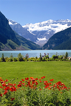 Lake Louise, Banff National Park, UNESCO World Heritage Site, Rocky Mountains, Alberta, Canada, North America